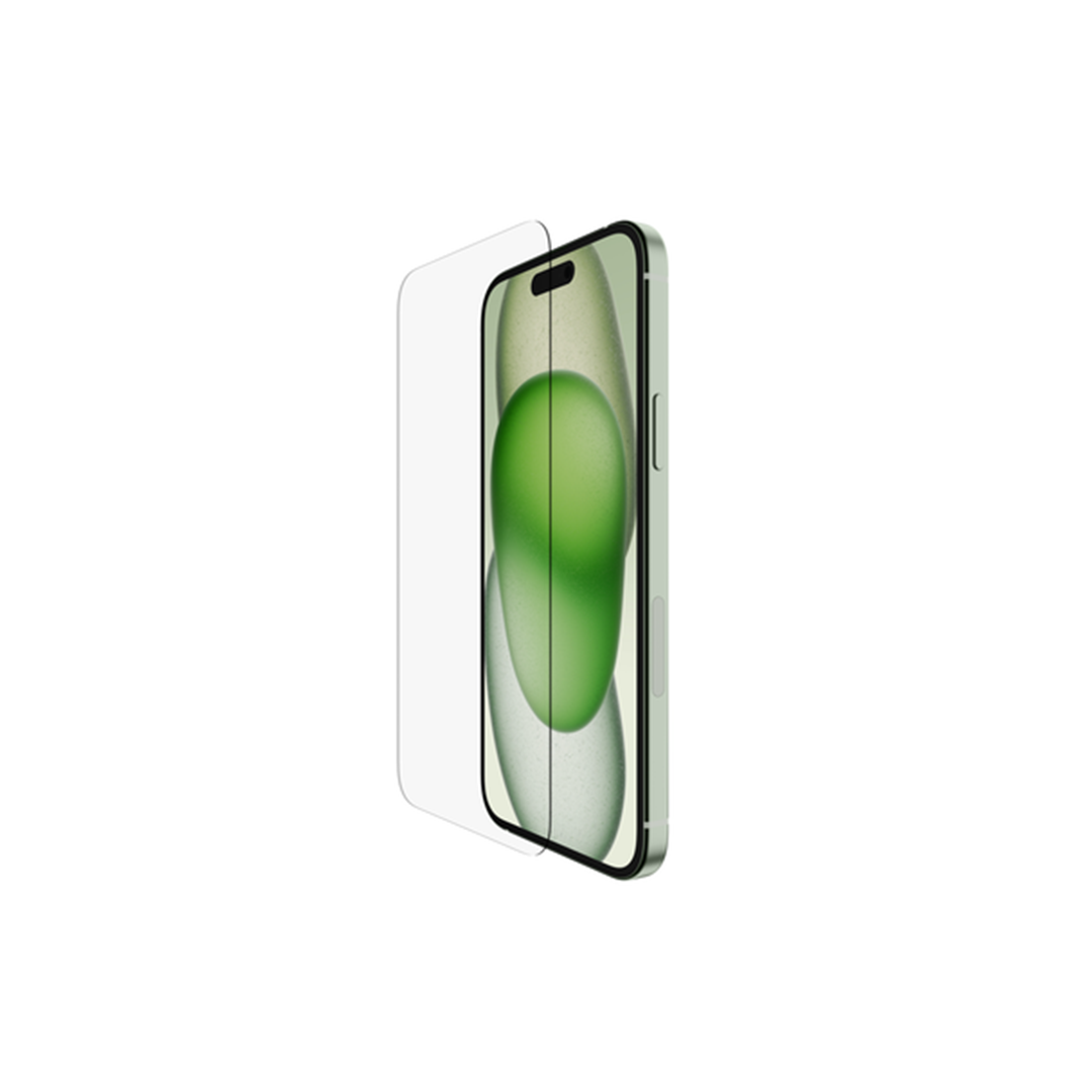Belkin UltraGlass 2 Treated Screen Protector for iPhone 15 Plus in Qatar Belkin UltraGlass 2 Treated Screen Protector for iPhone 15 Plus in Qatar